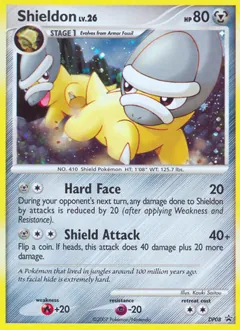 DP Black Star Promos Shieldon Pokémon card